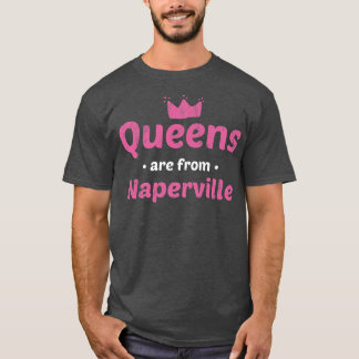 Camiseta Queens São De Naperville Illinois Hometown Il Ho