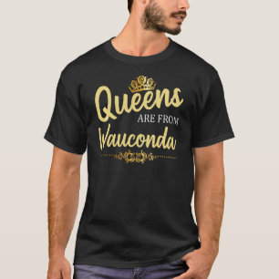Camiseta Queens São De Wauconda Il Illinois Funny Home Ro