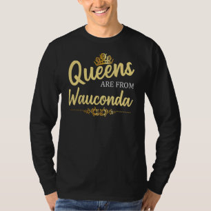 Camiseta Queens São De Wauconda Il Illinois Funny Home Ro