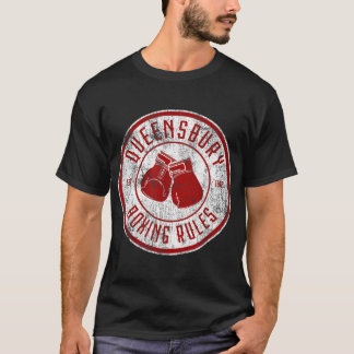 Camiseta Queensbury Boxing Rules Vintage Boxing