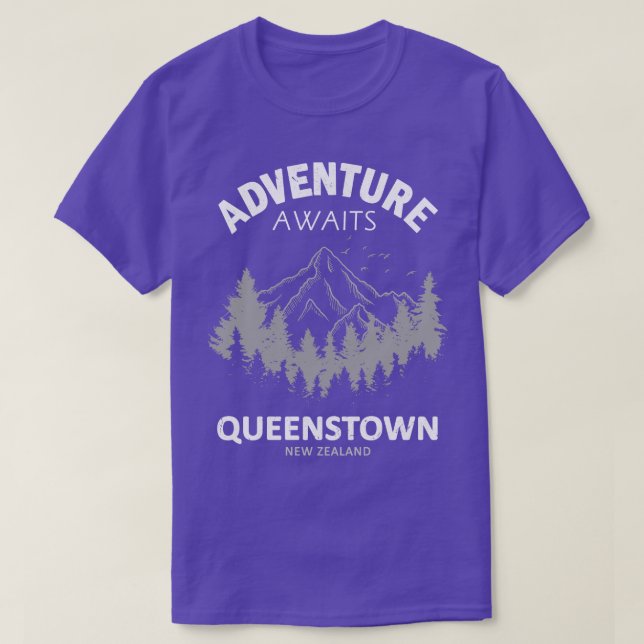 Camiseta Queenstown Nova Zelândia (Frente do Design)