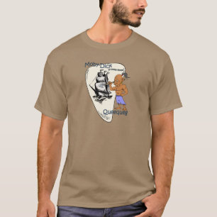 Camiseta ~ Queequeg "Harpooner principal" do "Moby-Pau"