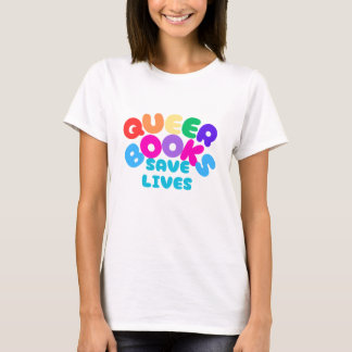 Camiseta Queer Books Salvar Vidas