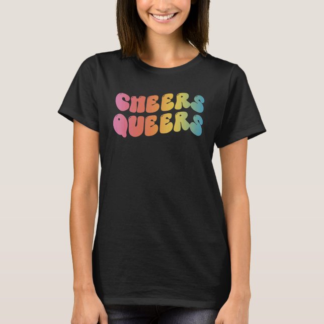 Camiseta Queer Human Rights Bisexual Pride Ally Transgender (Frente)