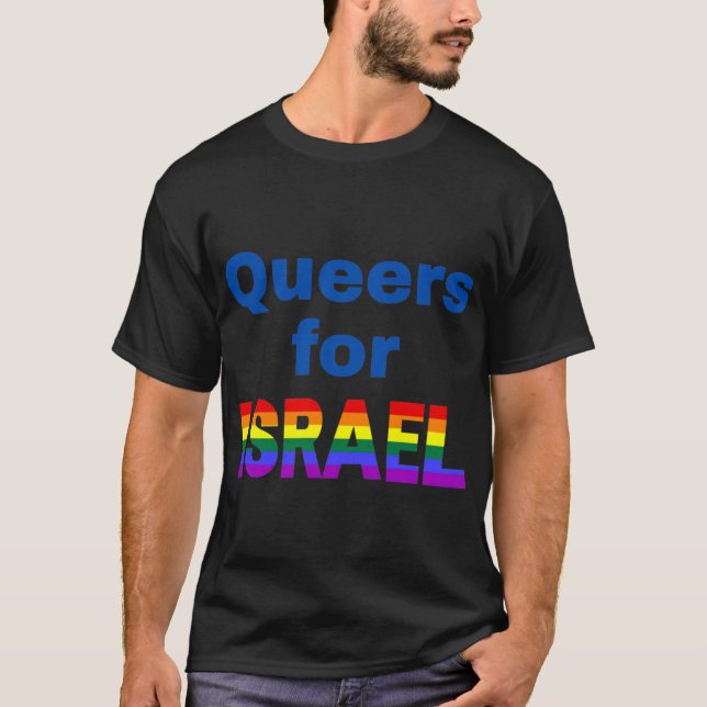 Camiseta Queers for Israel  girl (Frente)