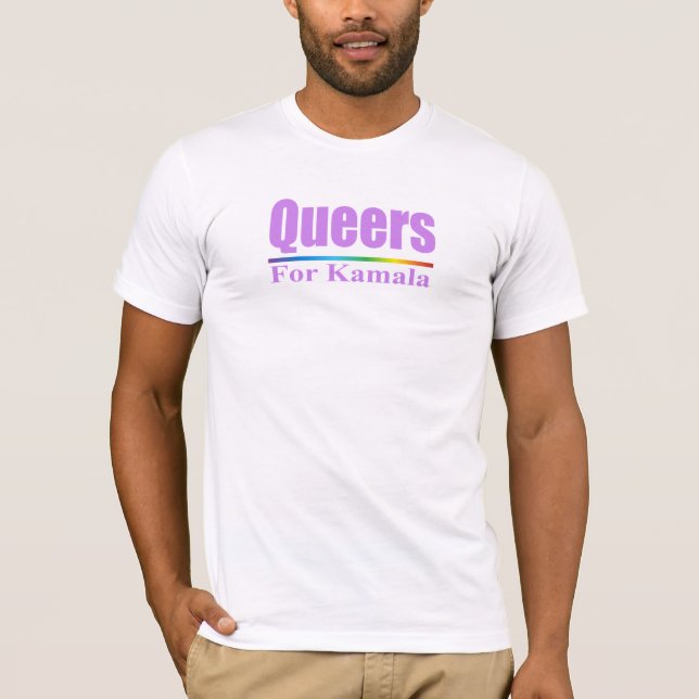 Camiseta Queers for Kamala / Kamala Harris (Frente)