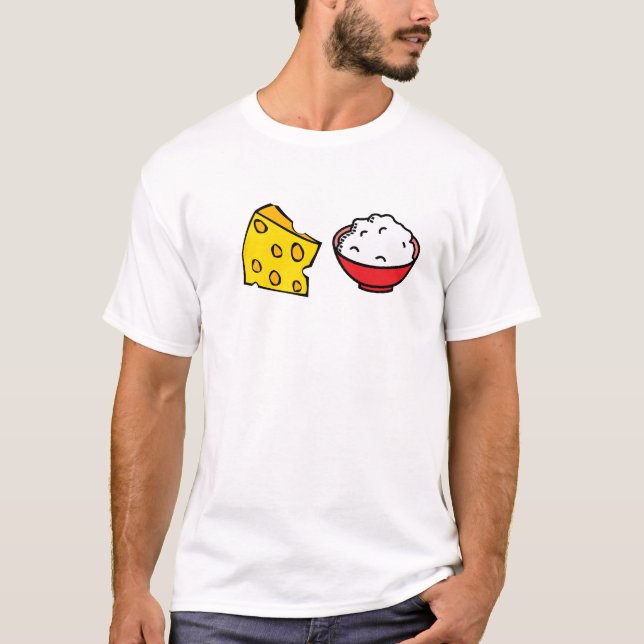 Camiseta Queijo & arroz (Frente)