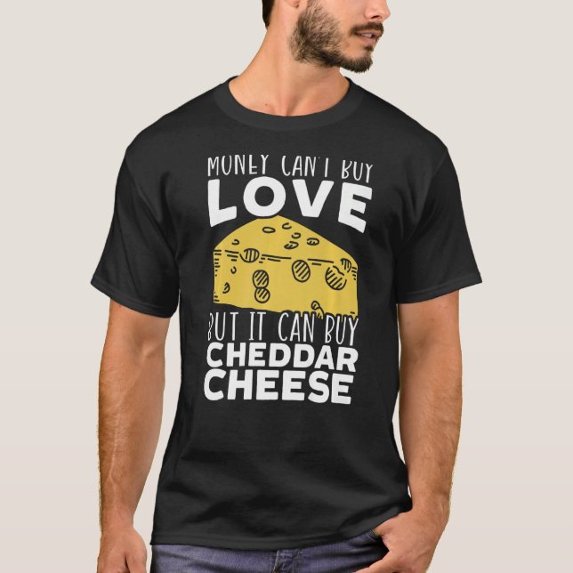 Camiseta Queijo Cheddar Comida 2 (Frente)