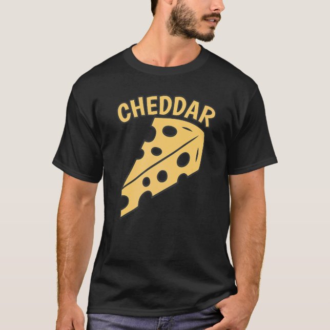 Camiseta Queijo Cheddar Torrado (Frente)
