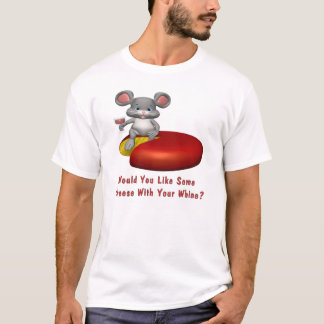 Camiseta Queijo com sua lamentação