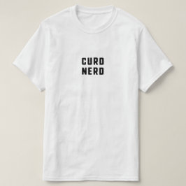 Camiseta Queijo de Nerd de requeijão