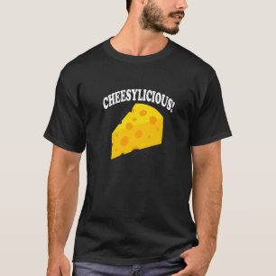 Camiseta Queijo De Queijo Comendo Queijo De Queijo Orgânico
