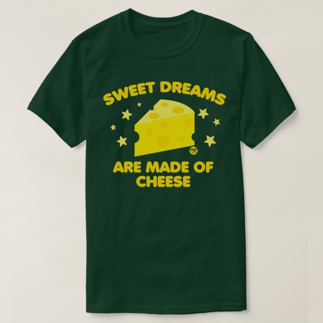 Camiseta queijo doce sonho (Frente do Design)