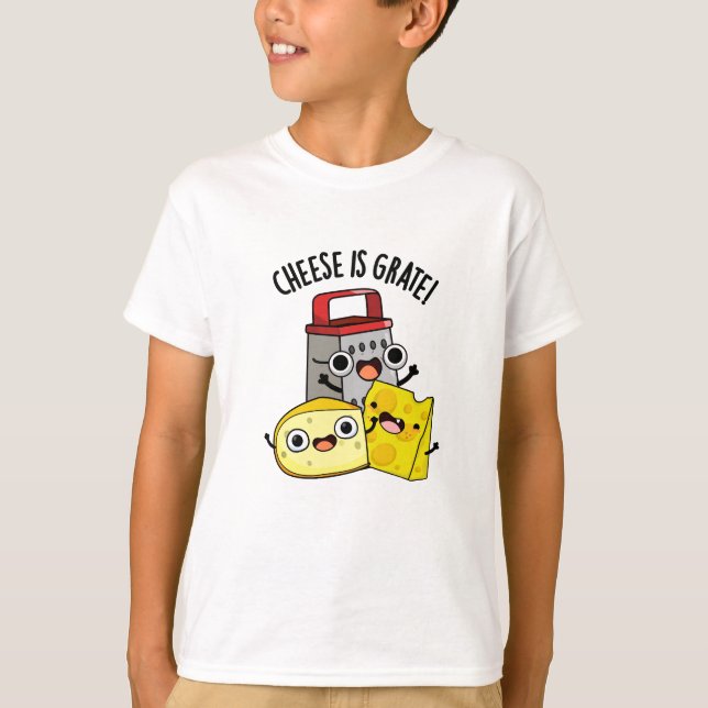 Camiseta Queijo É Grata, Comida Engraçado (Frente)