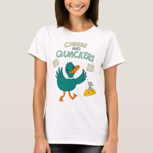 Camiseta Queijo e Quackers