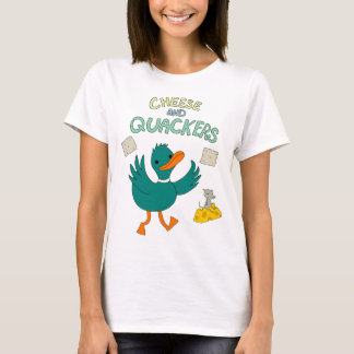 Camiseta Queijo e Quackers