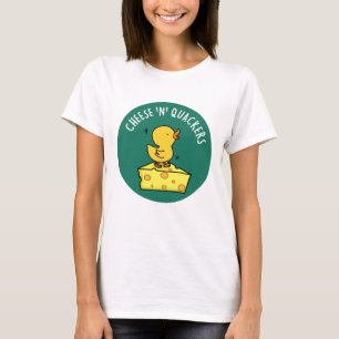 Camiseta Queijo E Quackers Engraçados Pum