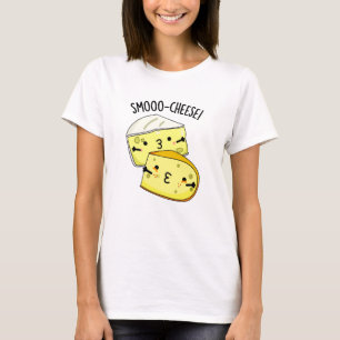 Camiseta Queijo Engraçado De Fumos