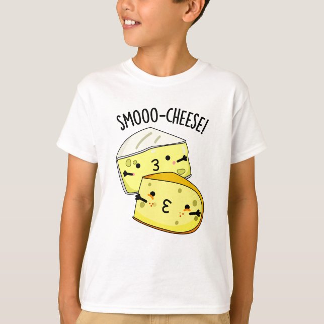 Camiseta Queijo Engraçado De Fumos (Frente)
