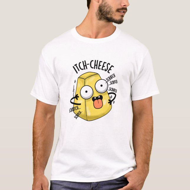 Camiseta Queijo Engraçado de Queijo Engraçado de Queijo (Frente)