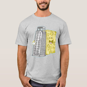 Camiseta Queijo engraçado e pasta de queijo