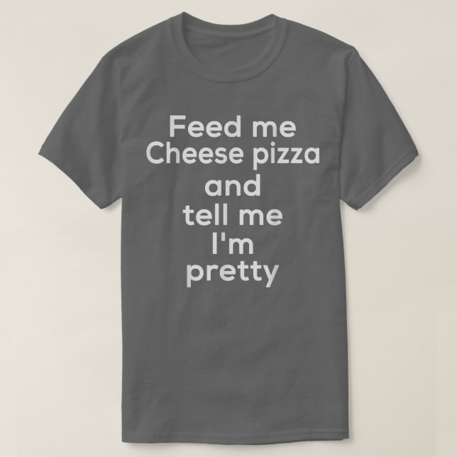 Camiseta Queijo Engraçado Pizza Comida italiana Foodie Memó (Frente do Design)