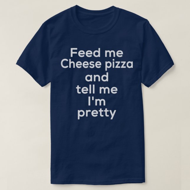 Camiseta Queijo Engraçado Pizza Comida italiana Foodie Memó (Frente do Design)