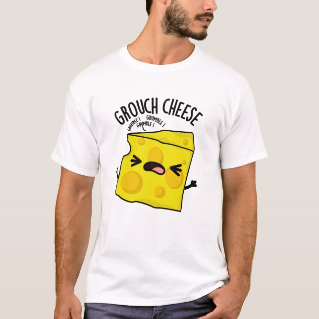 Camiseta Queijo Engraçado, Queijo Engraçado (Frente)