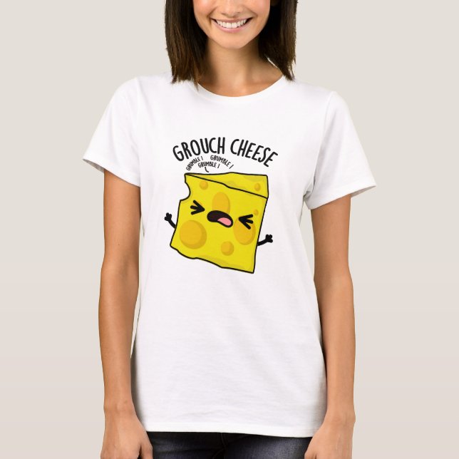 Camiseta Queijo Engraçado, Queijo Engraçado (Frente)