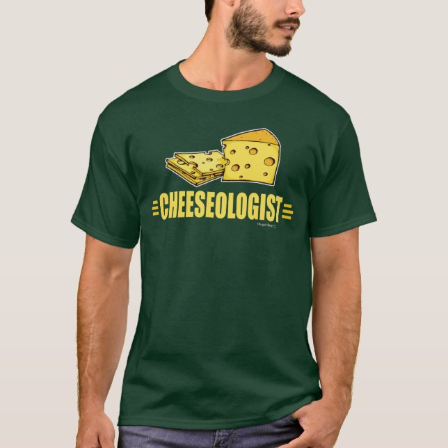 Camiseta Queijo Engraçado QUEIJOÓLOGO (Frente)