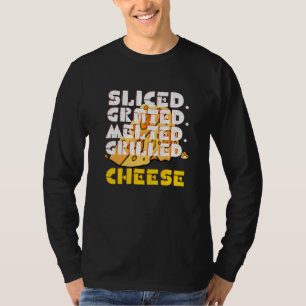 Camiseta Queijo Fatiado, Fundido, Em Fatias