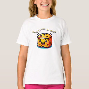 Camiseta Queijo Feliz, Sim, Por Favor