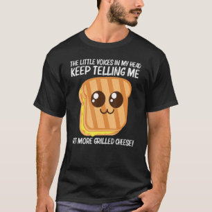 Camiseta Queijo Grelado Gato Para Masculinas Pão De Brama