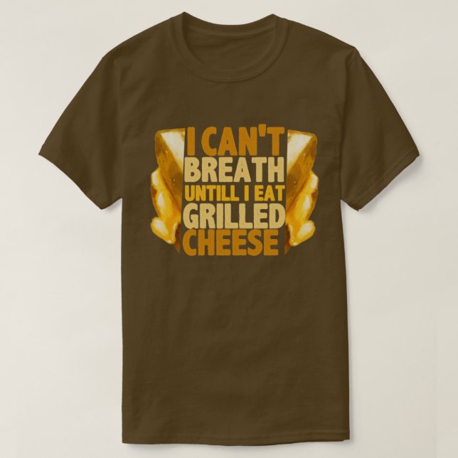 Camiseta Queijo grelhado (Frente do Design)