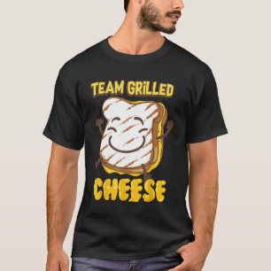 Camiseta Queijo Grelhado Equipe Fofa Amor Cheddar