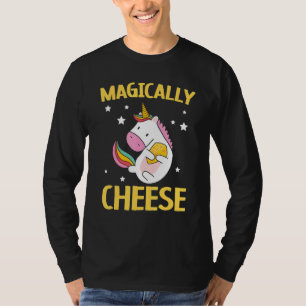 Camiseta Queijo magicamente mozzarella Cheddar Unicor