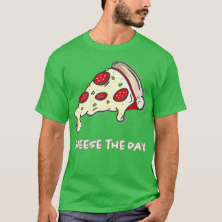 Camiseta Queijo No Dia Da Pizza Queijo No Dia Da Pizza
