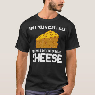 Camiseta Queijo Para Homens Mulheres Ricotta Queijo Eu Ador