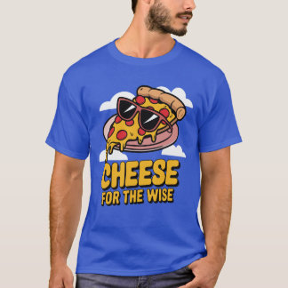 Camiseta Queijo Para O Pizza Sábio