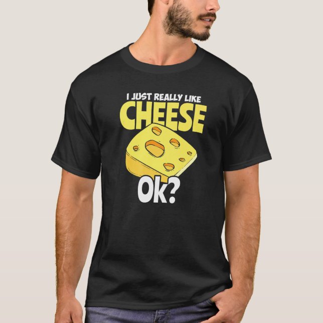 Camiseta Queijo Queijo grelhado Cheddar (Frente)
