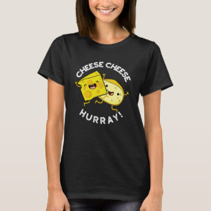 Camiseta Queijo queijo Hurray Queijo Engraçado Queijo Engra