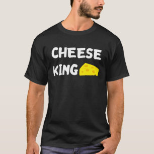 Camiseta Queijo Rei Holly Cheese King Gouda Boys Feta Edam