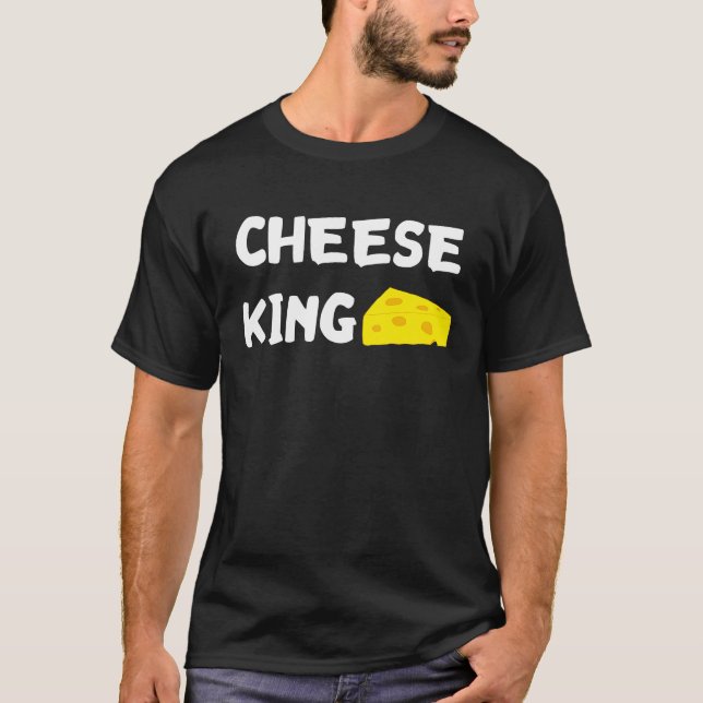 Camiseta Queijo Rei Holly Cheese King Gouda Boys Feta Edam (Frente)