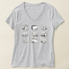 Camiseta Queijos de Todo o Mundo