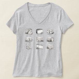 Camiseta Queijos de Todo o Mundo