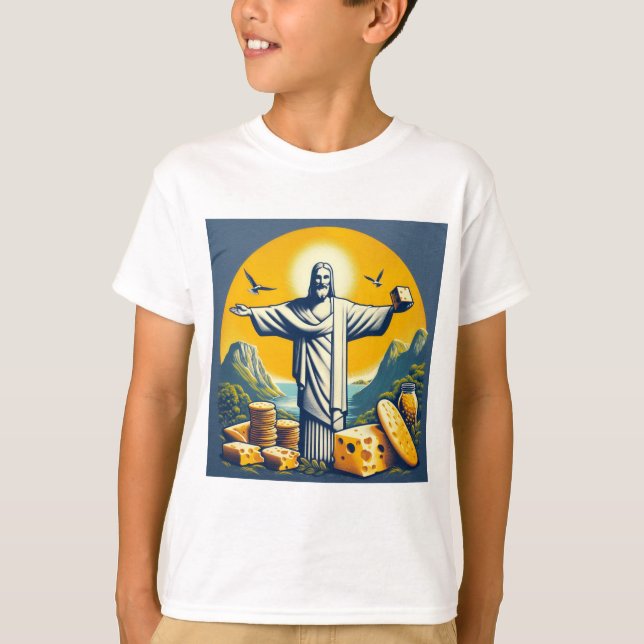 Camiseta Queijos e bolachas! (Frente)