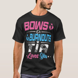 Camiseta Queimações ou Arcos Anúncio da Parte Revelação do