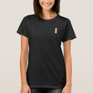 Camiseta Queimada, Mas Otimista Dizendo 2 Lados