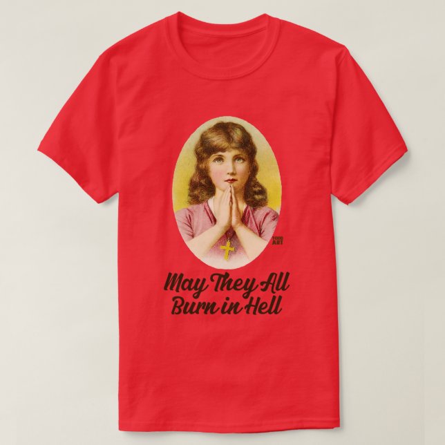 CAMISETA QUEIMADA NO INFERNO 1 (Frente do Design)