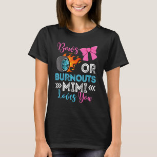 Camiseta Queimadas ou Arcos Mimi ama você Revelação do sexo